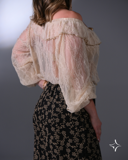 Floral Flare Pants